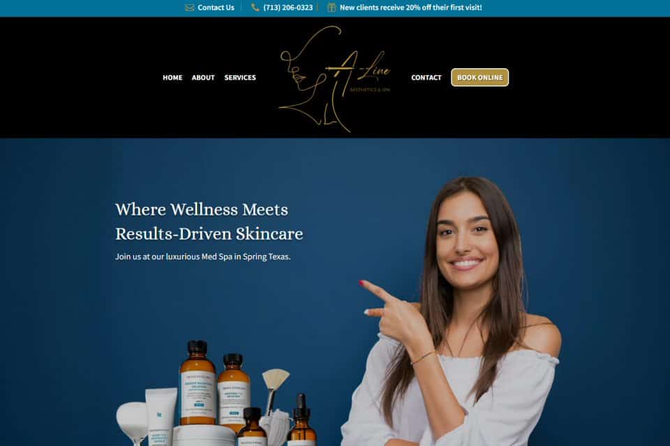 A-Line Aesthetics & Spa, Spring, TX by Bray Chappell Patterson and Olsen